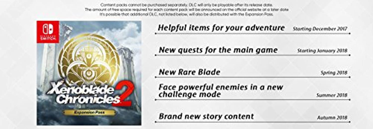 Xenoblade Chronicles 2: Expansion Pass (Nintendo Switch Download Code)