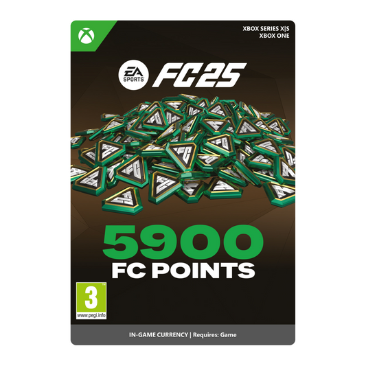 EA Sports FC 25 FIFA Points - 5900 (Xbox One |Series S + X Download Code)