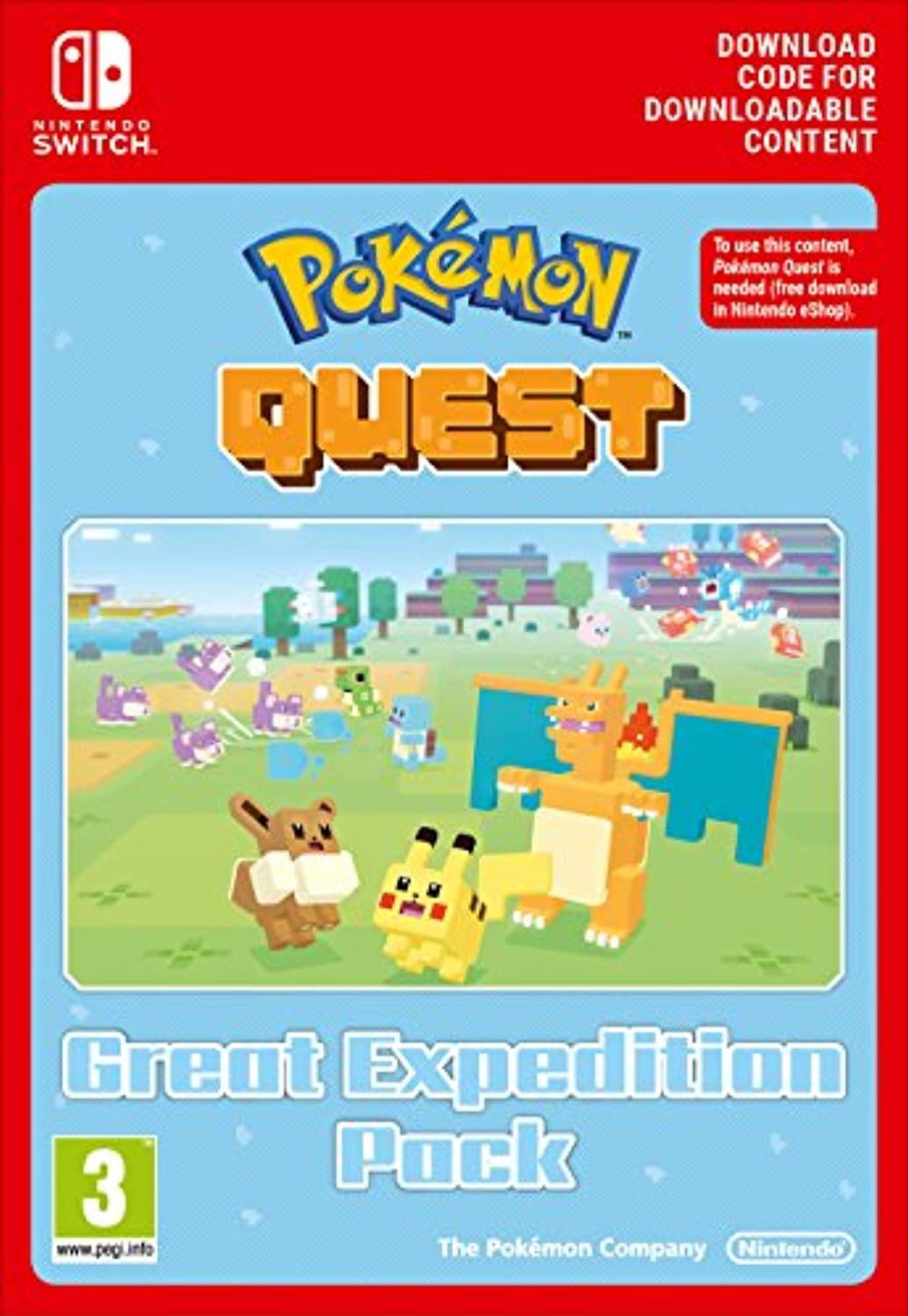 Pokémon Quest: Great Expedition Pack (Nintendo Switch Download) - Offer Games