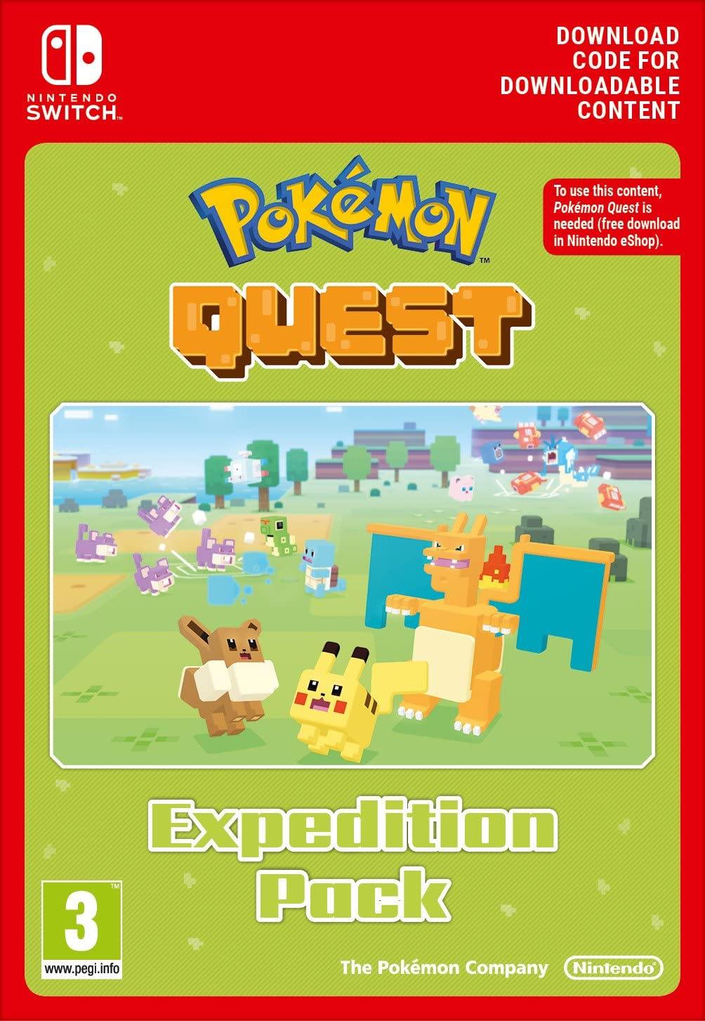 Pokémon Quest: Great Expedition Pack (Nintendo Switch Download) - Offer Games